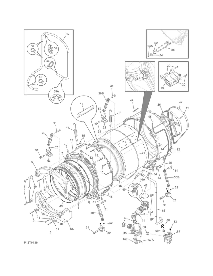 5304505271 Washer Motor, Induction, Controlled - XPart Supply