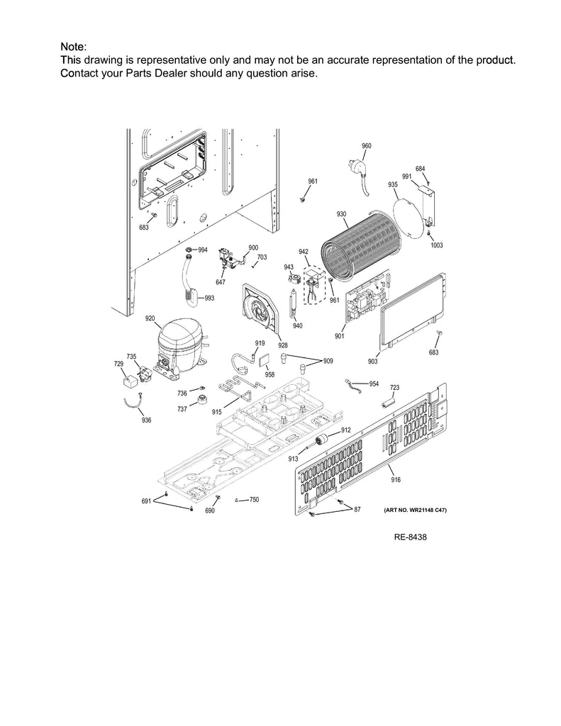 WG03F06749 Refrigerator Certified Refurbished Valve Water ISO ASM - XPart Supply