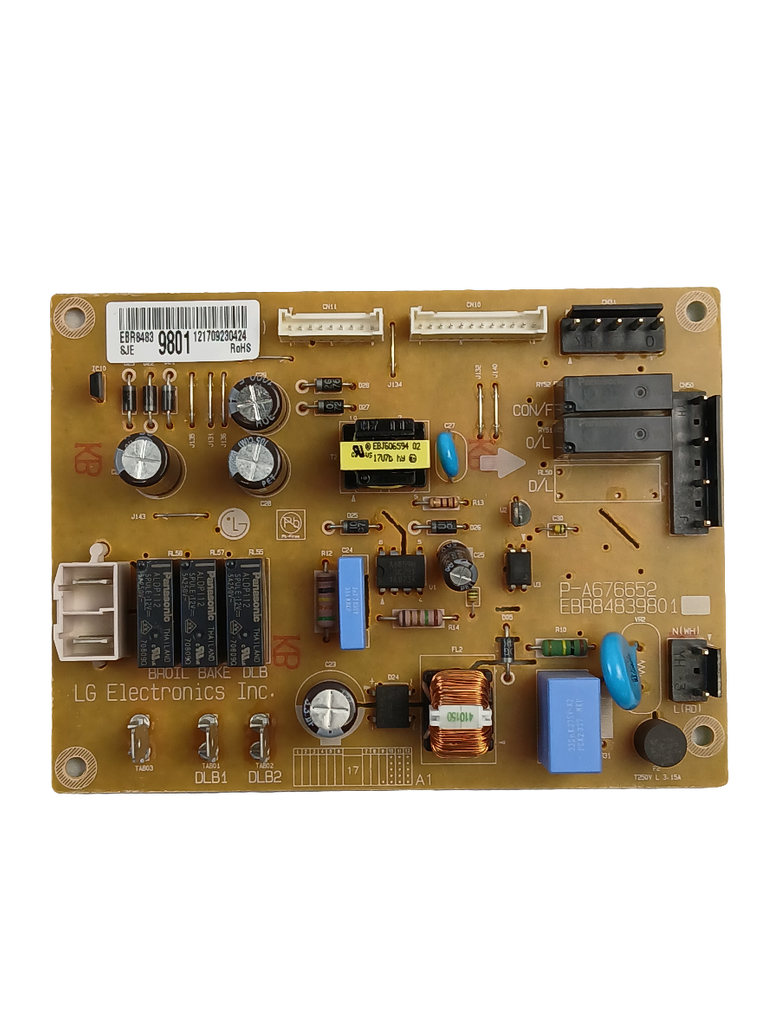 EBR84839801 Range Oven Certified Refurbished Power Control Board