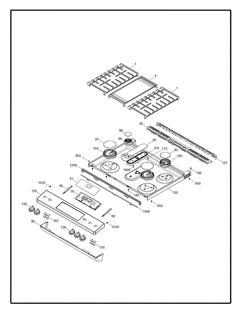 WS01F10422 Range Oven Control Board - XPart Supply