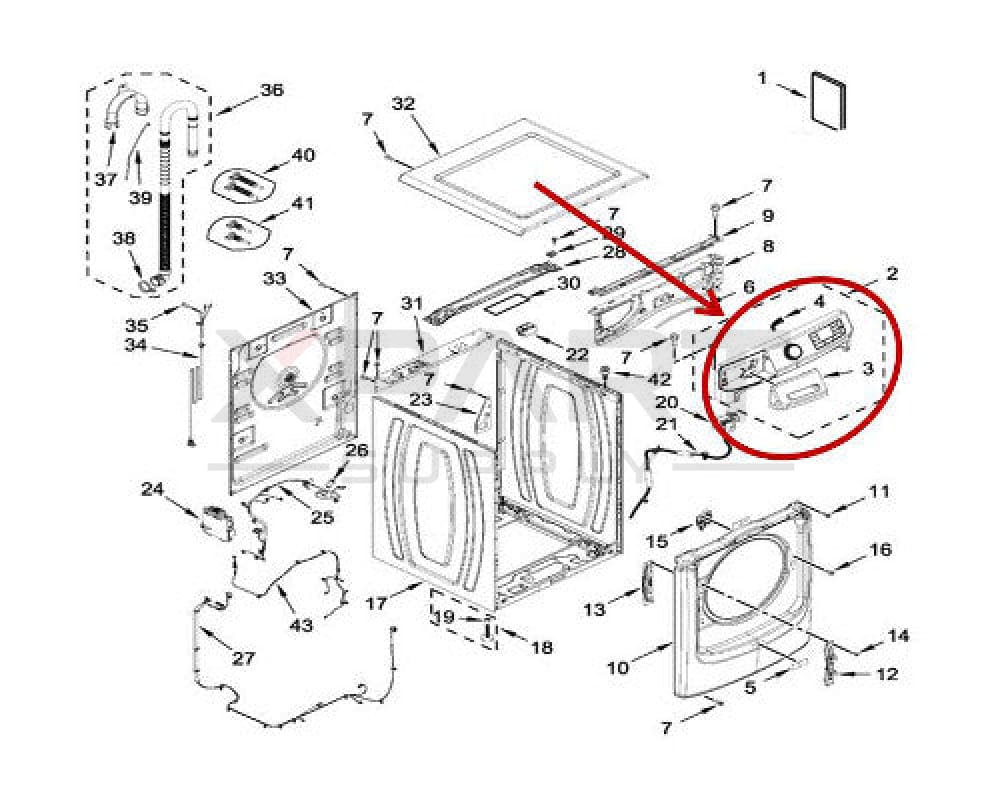 W11325573 Washer Control Board - XPart Supply